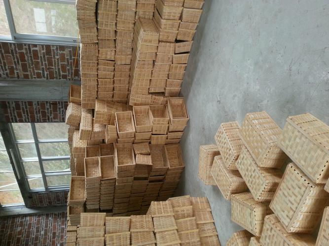 其他木质包装容器 工厂销售 竹木编织篮子 木片篮 ********产品描述**